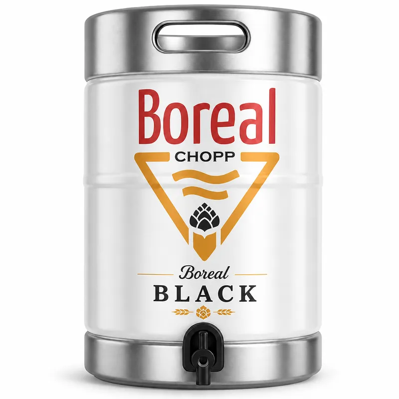 Barril de chopp Boreal Black