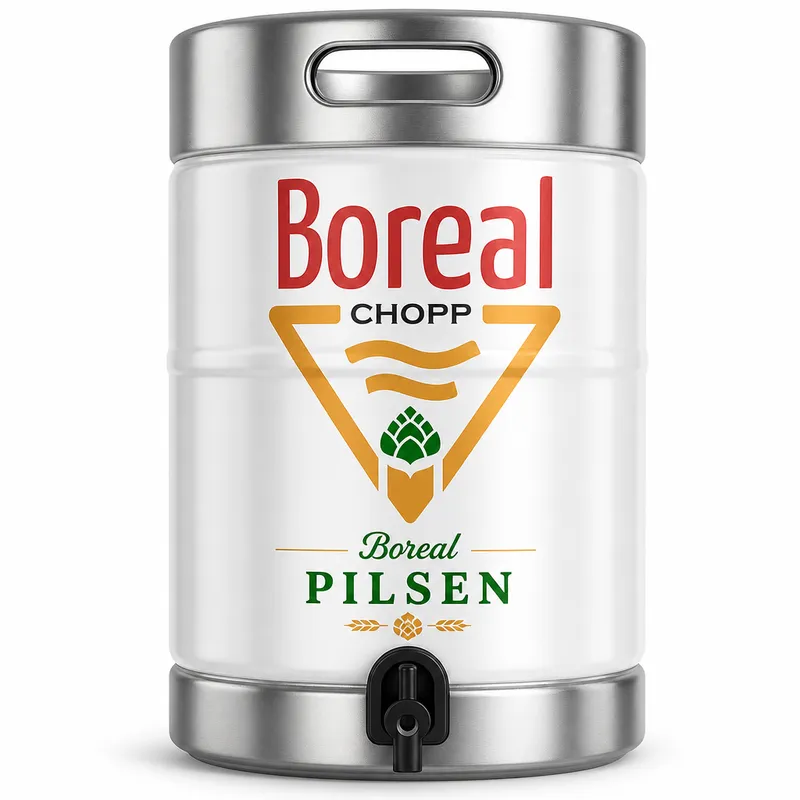 Barril de chopp Boreal Pilsen